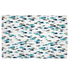 Wrapables&reg; 100% Cotton Kitchen Dish Towels (Set of 3) Fish