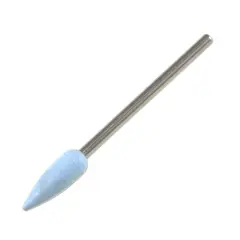 Cone Silicone Polisher with Mandrel Attached - Fine