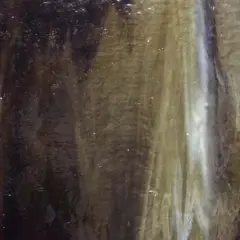 Wissmach Stained Glass Sheet: Light Amber, Brown and White, Wisspy Opal