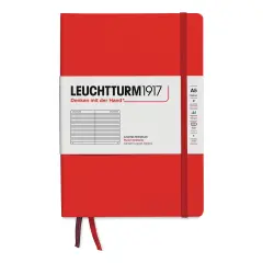 Leuchtturm1917 Ruled Hardbound Notebook - Fox Red, 5-3/4" x 8-1/4"