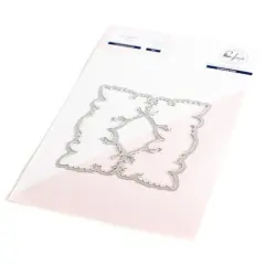 Pinkfresh Studio Die-Floral Square Frame