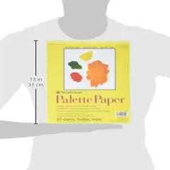 300 Series Palette Paper Pad, Tape Bound, 9x12 inches, 40 Sheets (41lb/67g) - Artist Paper for Adults and Students