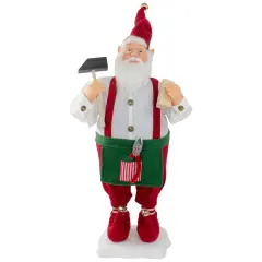 Northlight Santa's Workshop Elf Animated Standing Christmas Figure - 24" Red
