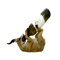 Gazelle Wine Bottle Holder Statue