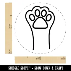 Cute Cat Paw Self-Inking Rubber Stamp for Stamping Crafting Planners Dry Pad (No Ink)