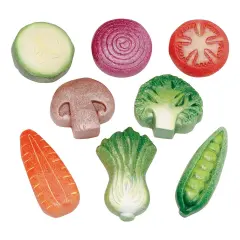 Yellow Door Sensory Play Stones: Vegetables - 8 Pieces