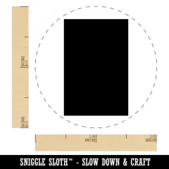 Rectangle Solid Self-Inking Rubber Stamp for Stamping Crafting Planners UV