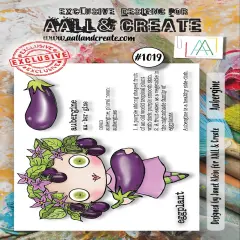 AALL And Create A7 Photopolymer Clear Stamp Set-Aubergine