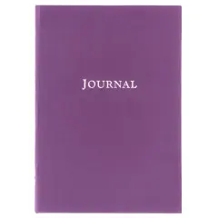 Hardcover Desk Journal by Family Tree - 8"x5.5" BookclothLilac