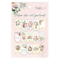 Flowerish Double-Sided Cardstock Die-cuts 15/Pkg