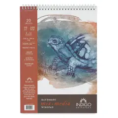 Indigo Artpapers Mixed Media Wiropad - 9" x 12", 20 Sheets