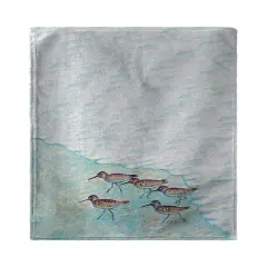 Betsy Drake Sandpipers Beach Towel