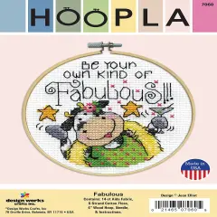 Design Works Counted Cross Stitch Kit 4" Round-Fabulous