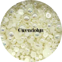 Flatback Resin Pearl Mix - Gwendolyn by Glitter Heart Co.&trade;