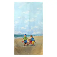 Betsy Drake Buried Treasure Beach Towel Multicolor