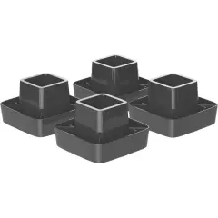 Modern Gloss Spinning Organizer, Black (case of 4)