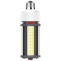 Satco LED HID Replacement 27/22/18 Wattage & CCT Selectable Medium Base 100-277V Warm to Cool White