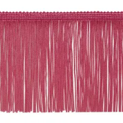 10 Yards of 4" Chainette Fringe Trim | 10 yard cut Dark Rose