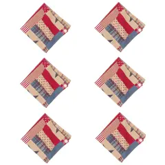 Bennington July Fourth Napkin Set of 6