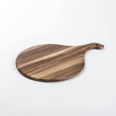 Kalmar Home Acacia Wood Cutting/ Charcuterie Board - Small Round