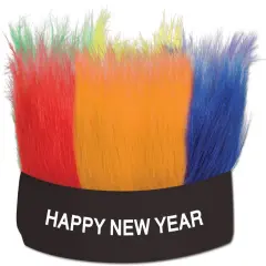 Happy New Year Hairy Headband (Pack of 12)