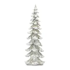 Melrose 2.25' Frosted Silver Christmas Tree Tabletop Decoration