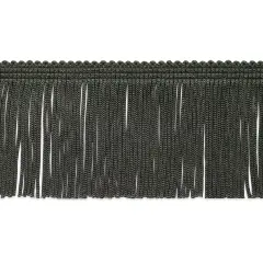 2" Chainette Fringe Trim, Polyester, Decorative, Versatile for Costumes | 10 yard cut Pewter