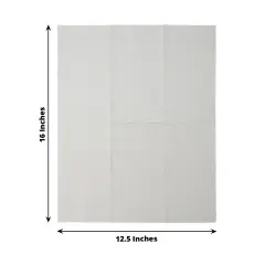 50 Plain Soft 2 Ply Dinner Table Cocktail Paper NAPKINS Gray