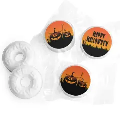 Halloween LifeSavers Mints Party Favors (Approx. 300 mints & 324 Stickers) by Just Candy - Fully Assembled - Pumpkins
