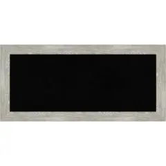 Dove Greywash Narrow Framed Corkboard, Black Cork