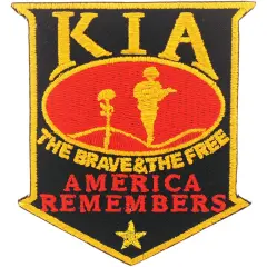 EagleEmblems PM5470 Patch-Kia America Rememb. (3.5'')