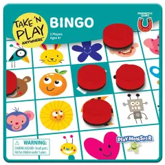 Playmonster Take 'n Play Anywhere Magnetic Game-Bingo