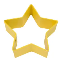 Star Cookie Cutter (Yellow, 2.75")
