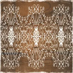 20"x55" Oversized Cushioned Anti-Fatigue Kitchen Runner Mat (Scroll)