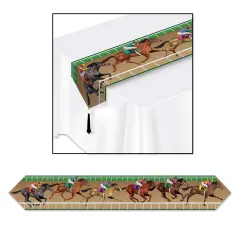 Printed Horse Racing Table Runner (Pack of 12)
