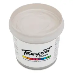 Permaprint Premium Screen Ink - Pearl White, 1 L
