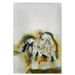 Betsy Drake Mare & Colt Guest Towel