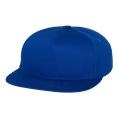 YP Classics&reg; 5 Panel Twill Snapback Cap Royal Blue