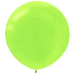 Wrapables 18 Inch Latex Balloons (10 Pack), Lime Green