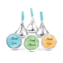 324ct Thank You Stickers for Hershey's Kisses or Lifesavers Mints (324ct) - Party Favors - By Just Candy
