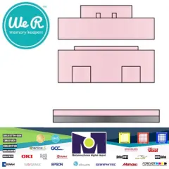 We R Memory Keepers INSERT - WR - BUTTON PRESS - SMALL - 25MM (8 PIECE) 661071