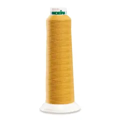 Aerolock Polyester Serger Thread --- 2,000 Yds --- Mustard Color -- Ref. # 9951 by Madeira&reg;