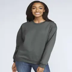 GILDAN&reg; Softstyle Midweight Crewneck Sweatshirt Charcoal