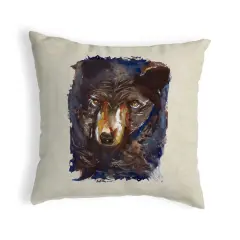 Betsy Drake Betsy's Bear Small Pillow 12x12