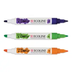 Royal Talens Ecoline DuoTip Markers - Secondary, Set of 3