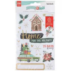 Vicki Boutin Peppermint Kisses Sticker Book-W/Gold Foil Accents 296/Pkg