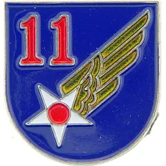 EagleEmblems P14696 PIN-USAF,011TH (1'')