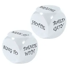 Bachelorette Decision Dice Game (Pack of 12)