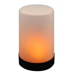 Mod Lighting and Decor Battery-Operated Flame-Effect LED Light - 5.75" White