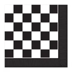 Checkered Luncheon Napkins (Pack of 12)